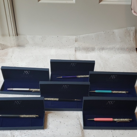 Authentic Crystal Black stones Writing Pen - Picture 6 of 8